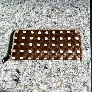 Brown Zippy Wallet